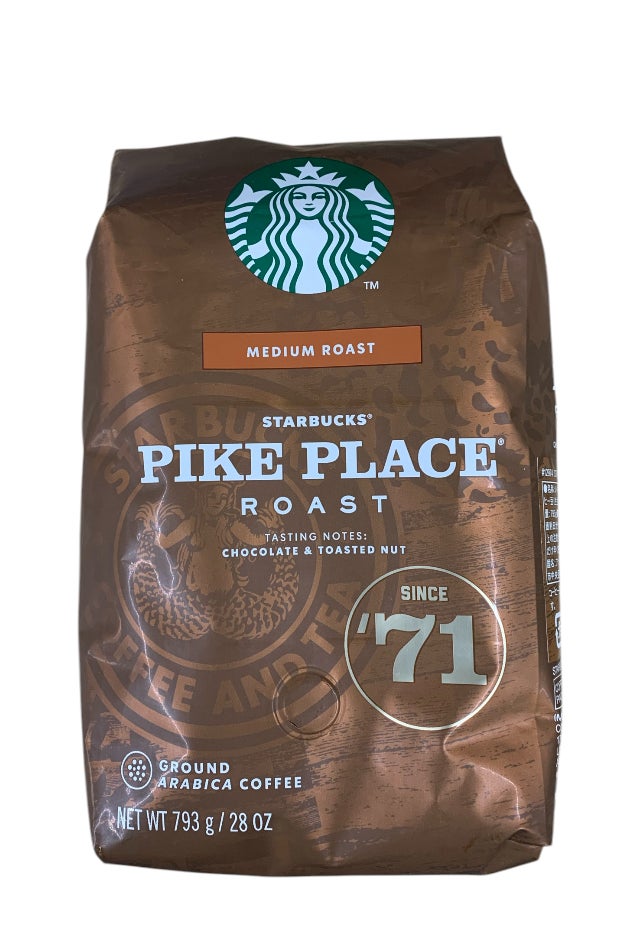 スターバックス パイクプレイスロースト 793g 大容量 コストコ　5袋セット スターバックス パイクプレイスロースト (粉) 793g | Costco Japan